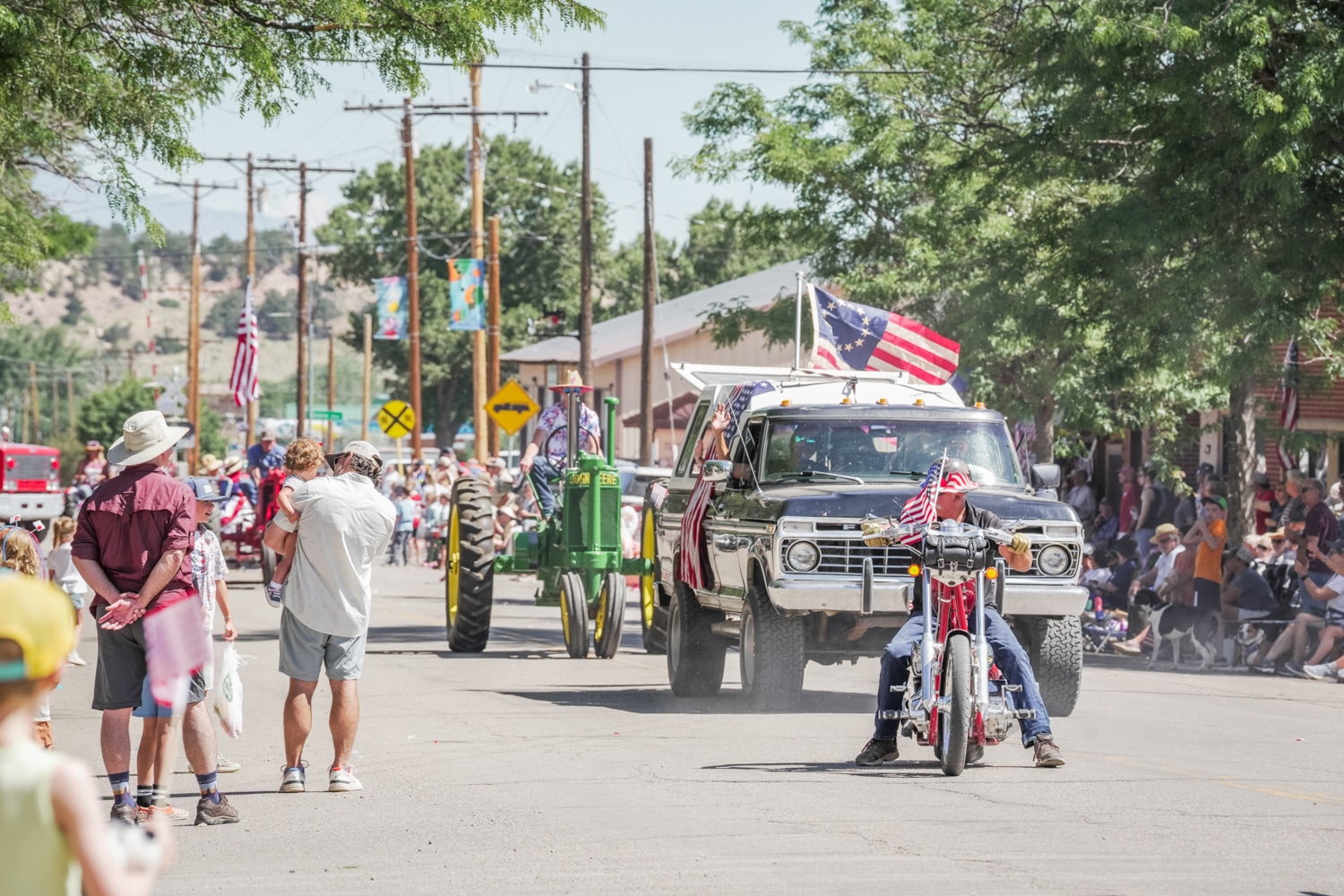 Fourth of July parade in Spanish Peaks Country