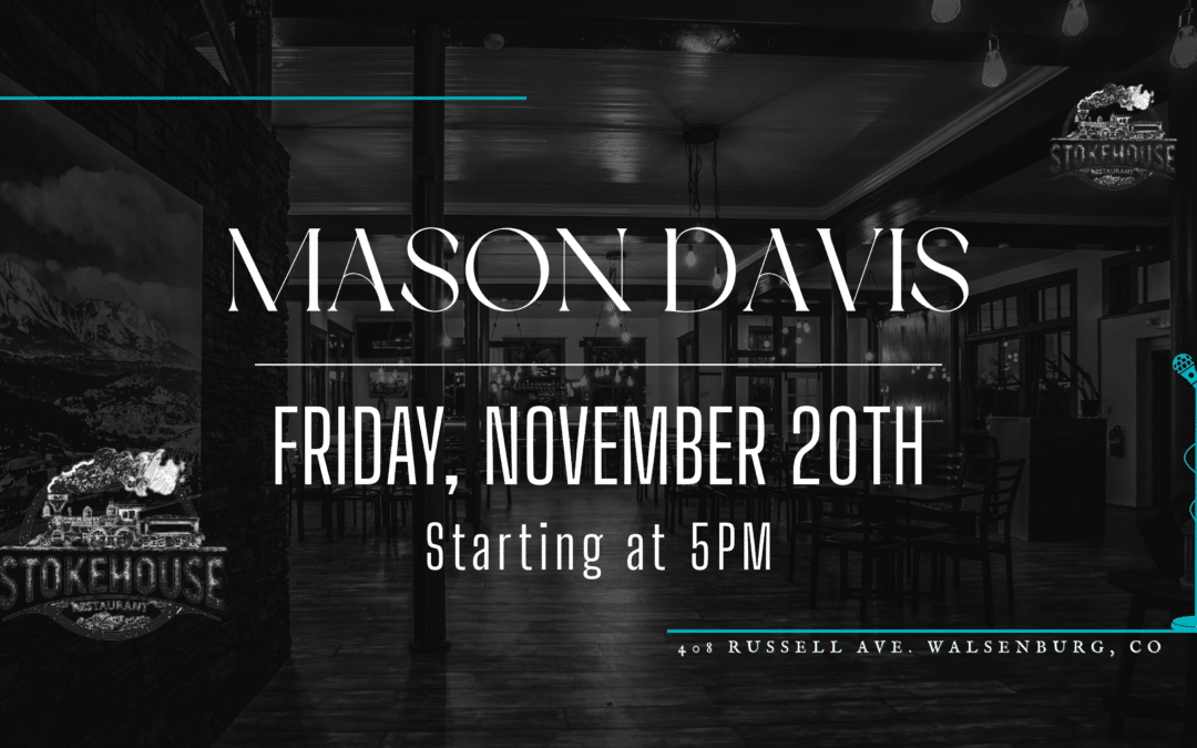 Mason Davis Live at the Stokehouse!